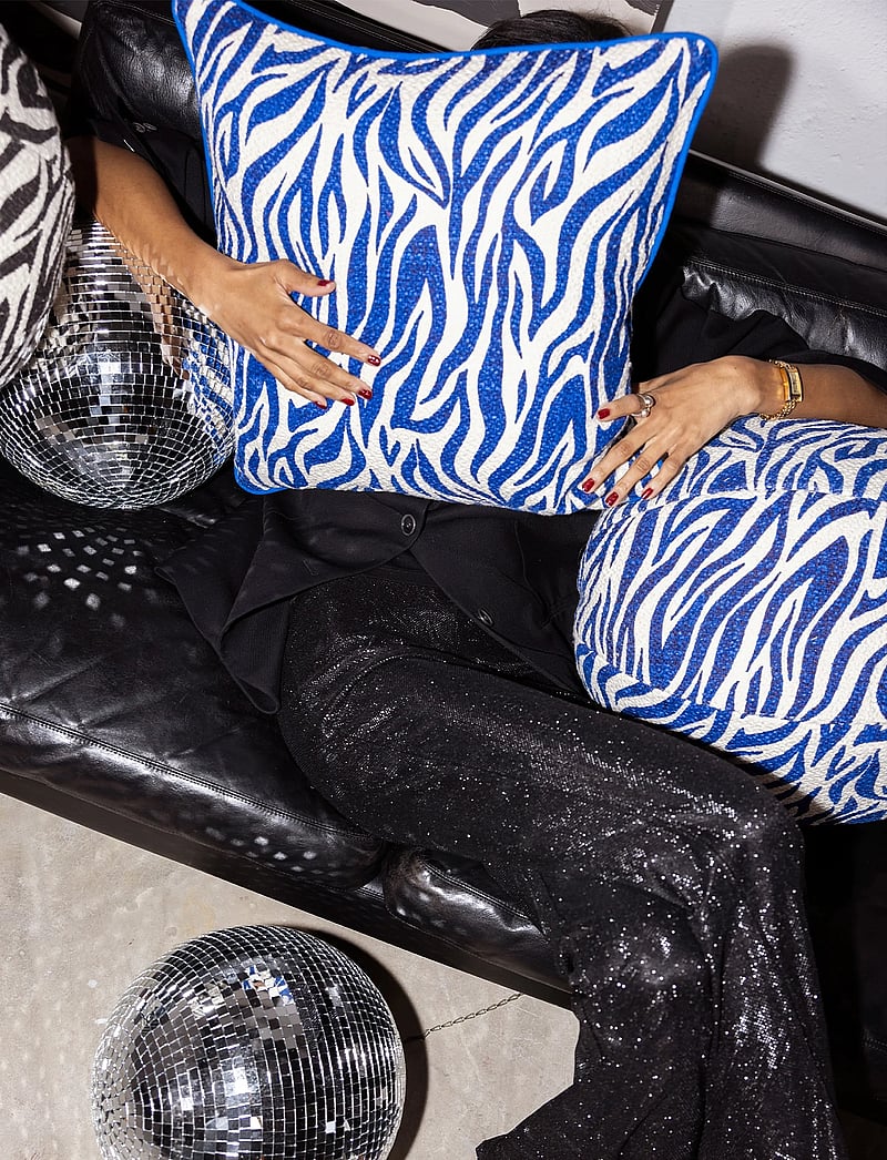 Byon - Pillow Anima zebra round - nach preis einkaufen - blue - 2