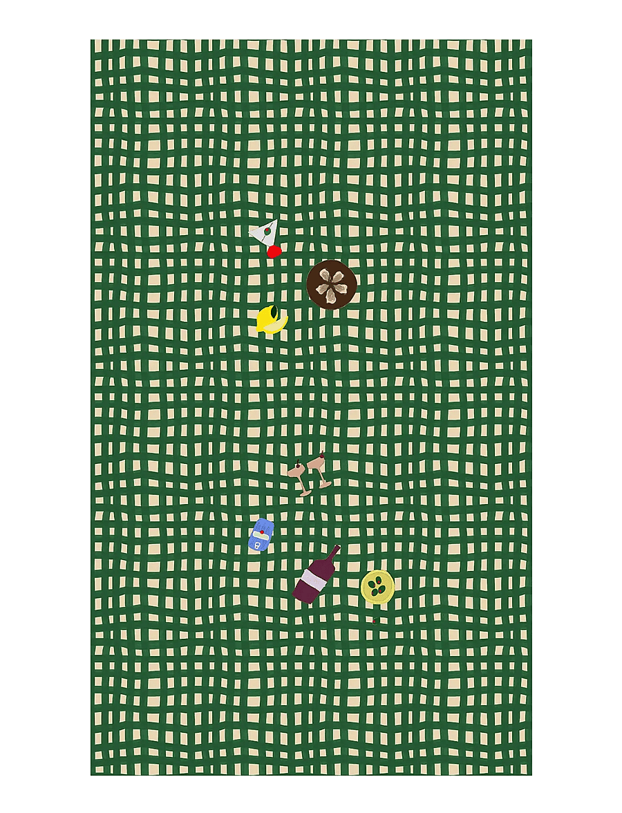 Byon - Table cloth Sera - green - 1