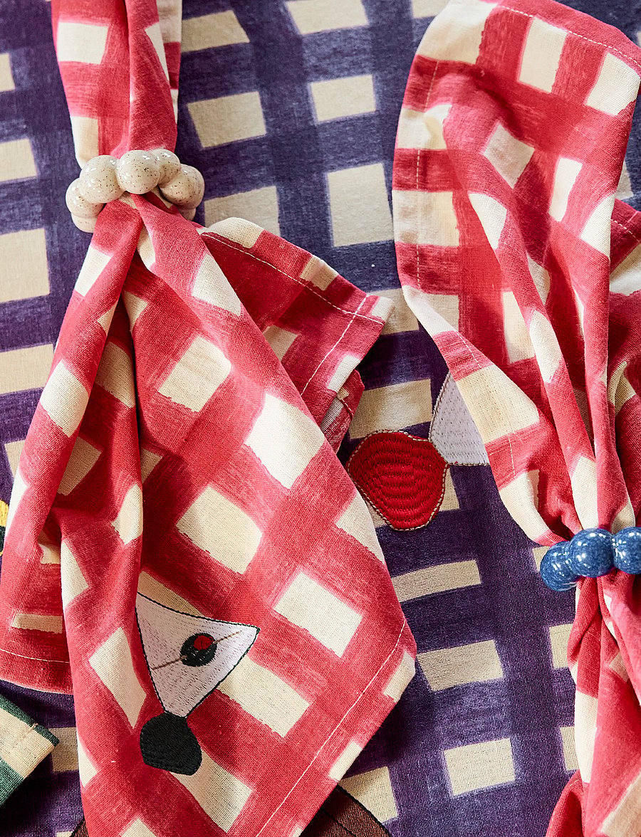 Byon - Napkin Sera 2pcs/set - red - 3