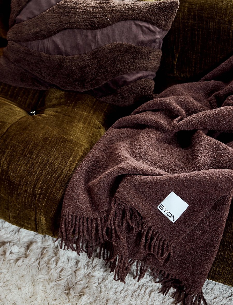 Byon - Pillow Fluffy - brown - 0