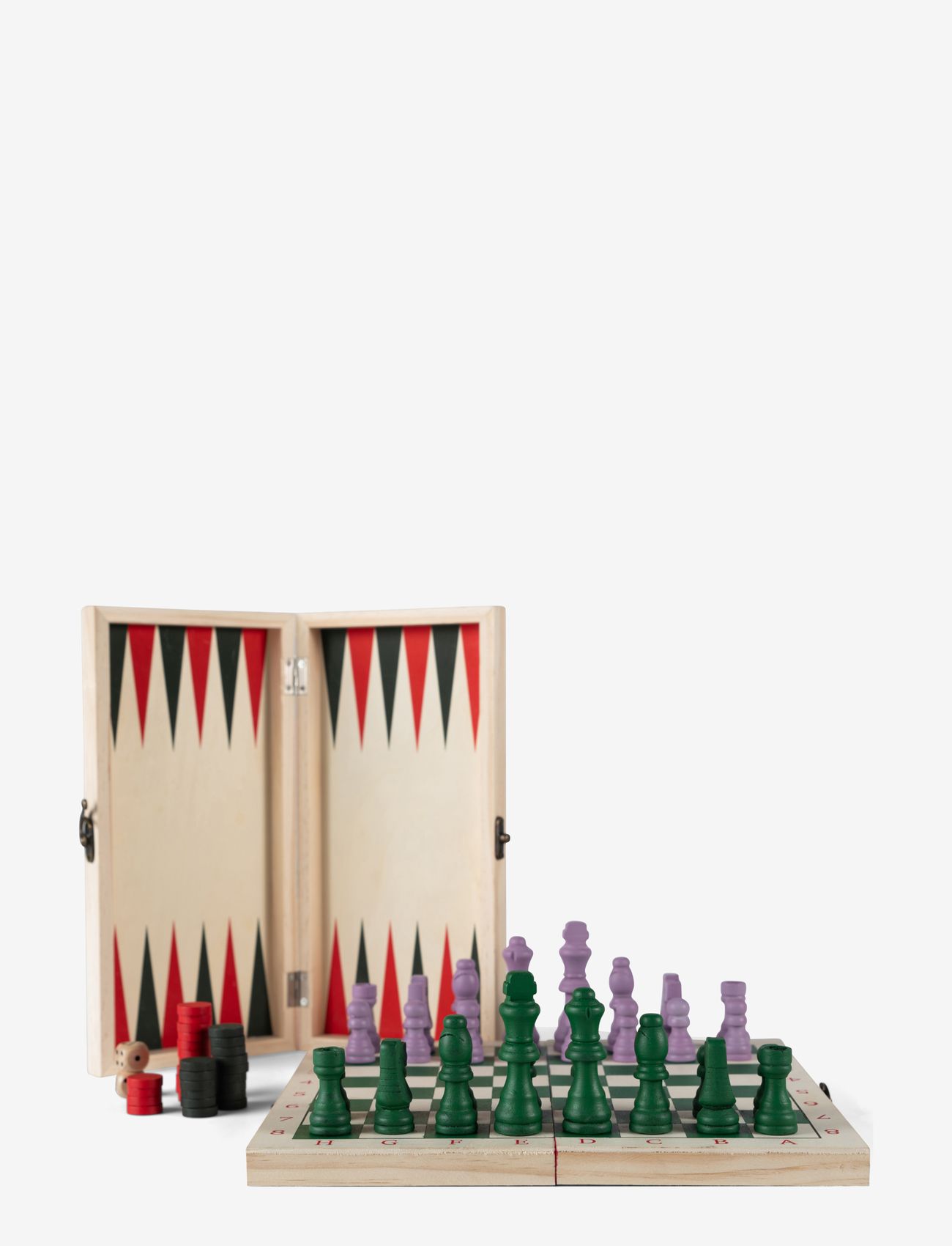 Byon - Chess/backgammon Beth - geburtstagsgeschenke - multi - 0