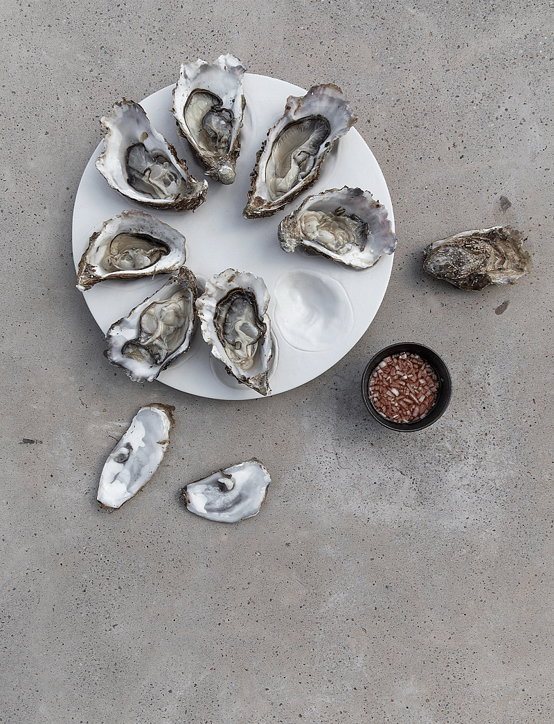 Byon - Serving plate Oyster - vaagnad ja roogade serveerimisalused - white - 2