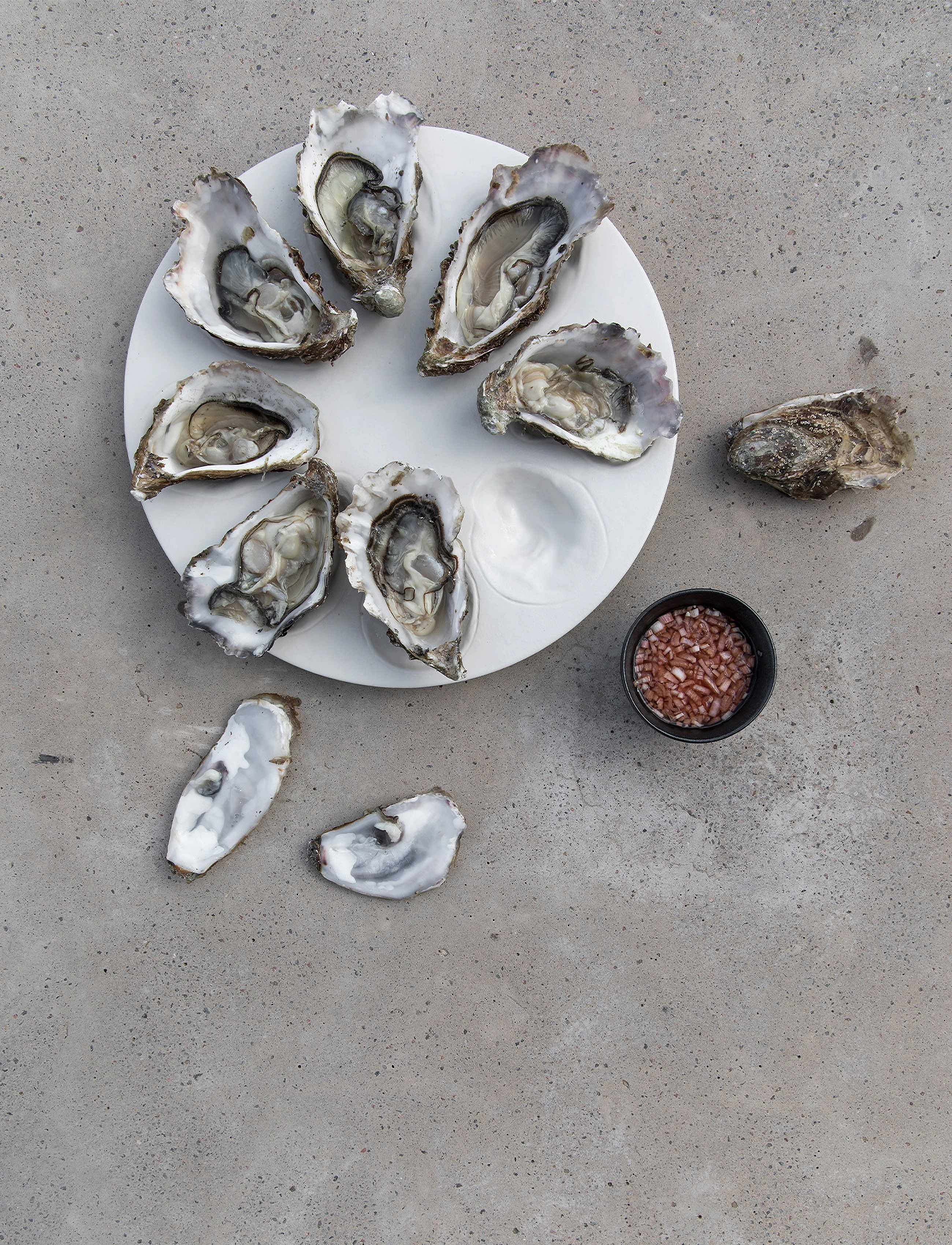 Byon - Serving plate Oyster - geburtstagsgeschenke - white - 2