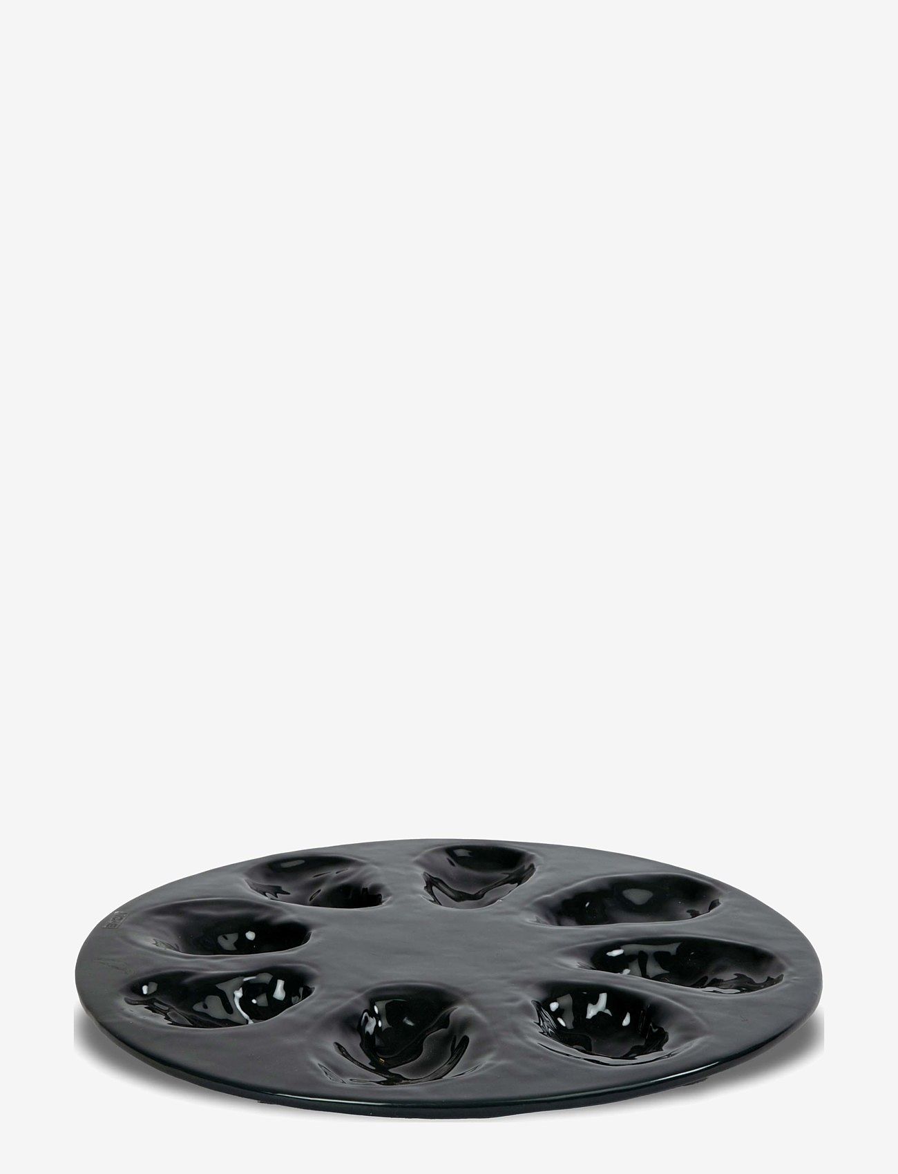Byon - Serving plate Oyster - servierplatten - grey - 1