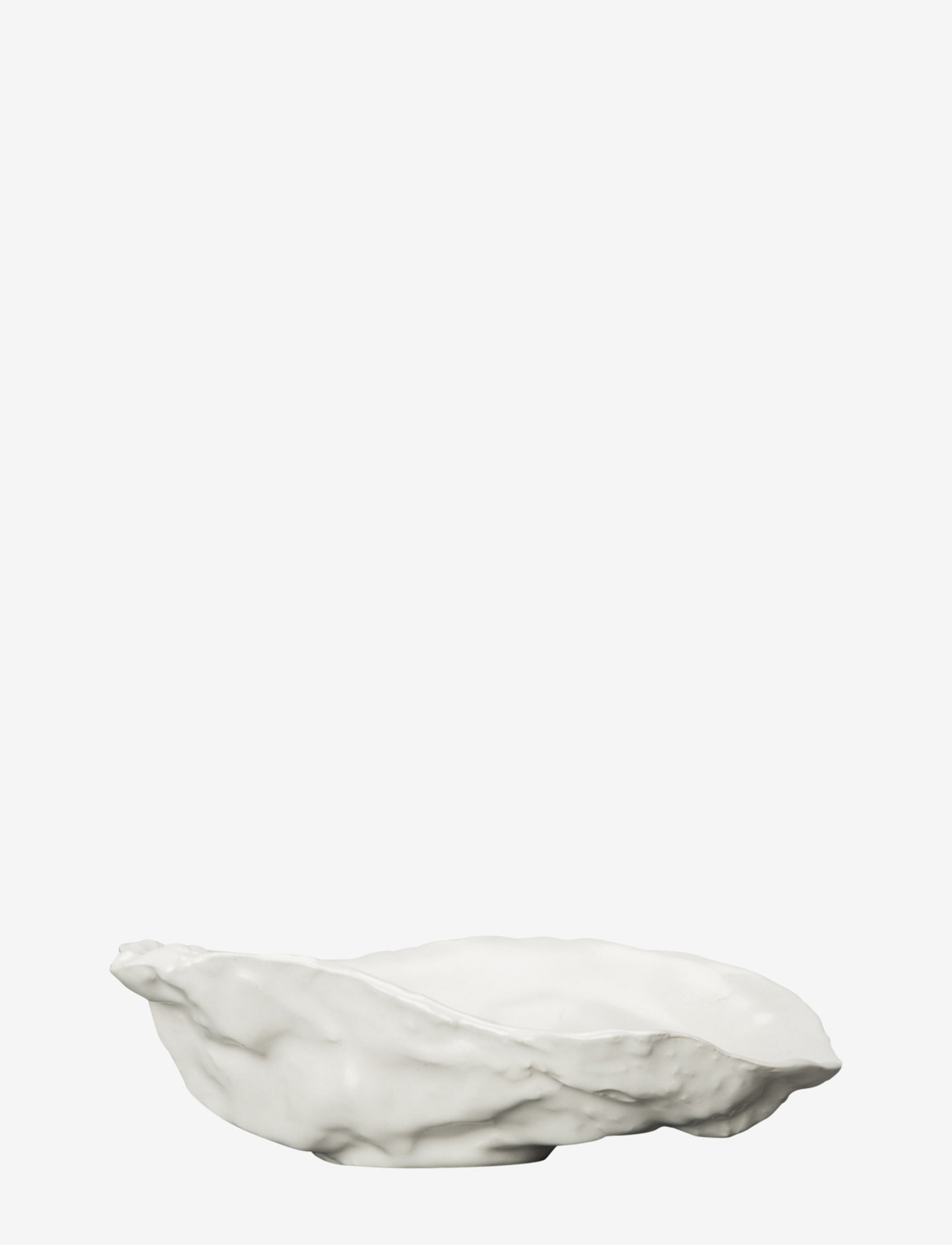 Byon Plate Oyster, Small Plade, Hvid, Str: Ø 13 CM