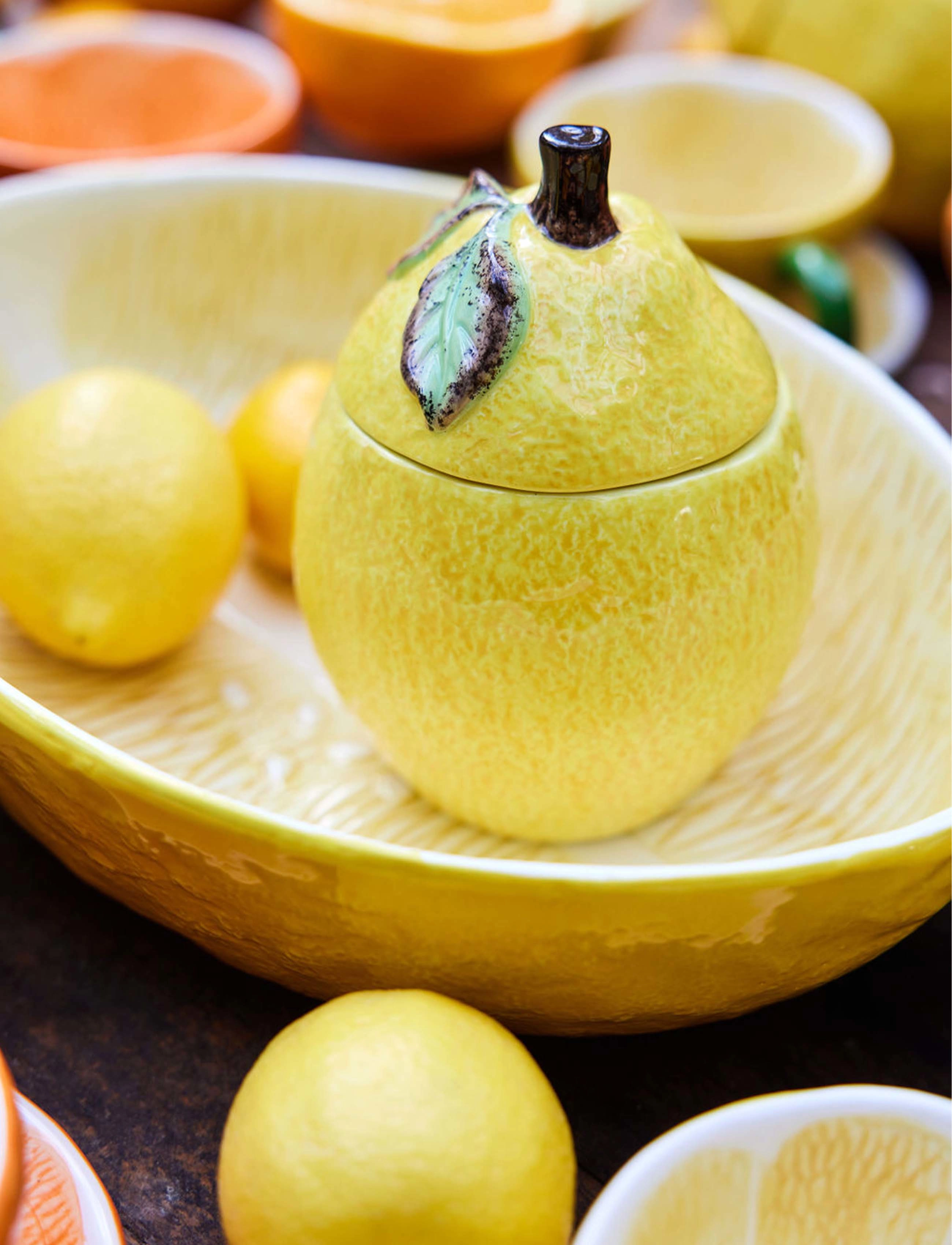 Byon Bowl Lemon Jam, One Size, Bowls & Serving Dishes, Gelb - Bowls, Homeware