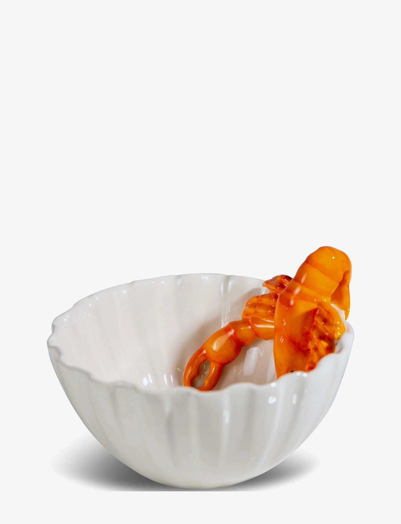 Byon Skål, Lobsti, Serving Skål, Hvid, Str: 16X14X9.5CM
