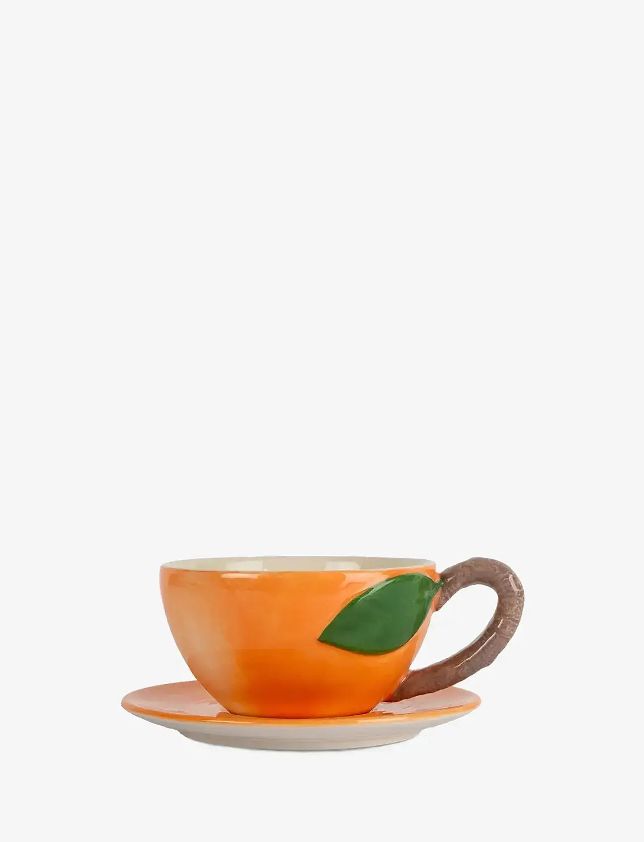 Byon - Cup and plate Peach - nach preis einkaufen - peach - 0