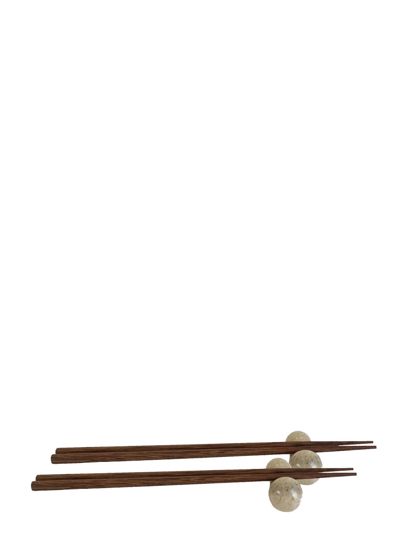 Byon Ätpinnar med hållare Porto, 2set/box - Bestick - BEIGE / beige