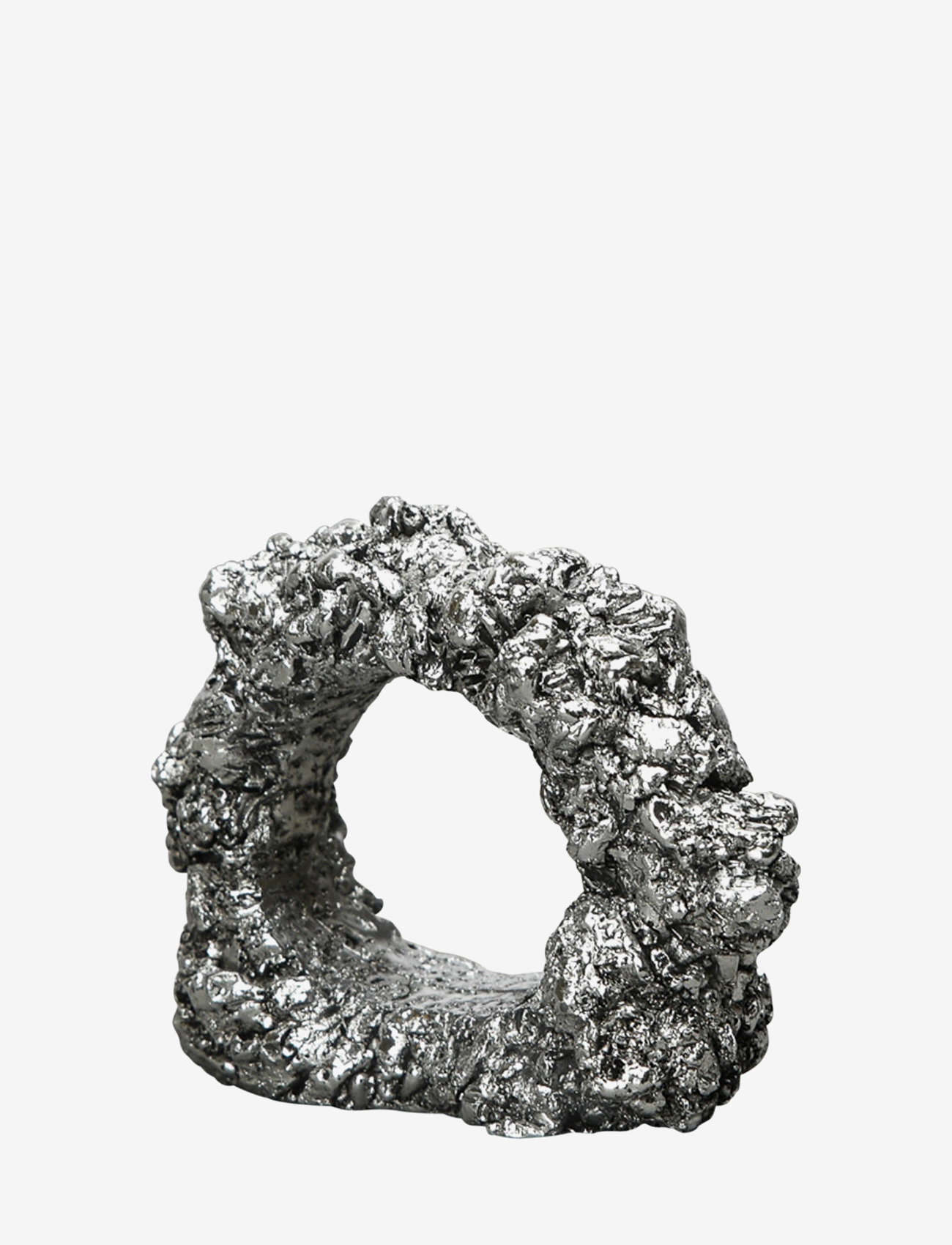 Byon - Napkin ring Minerale - mažiausios kainos - silver - 0