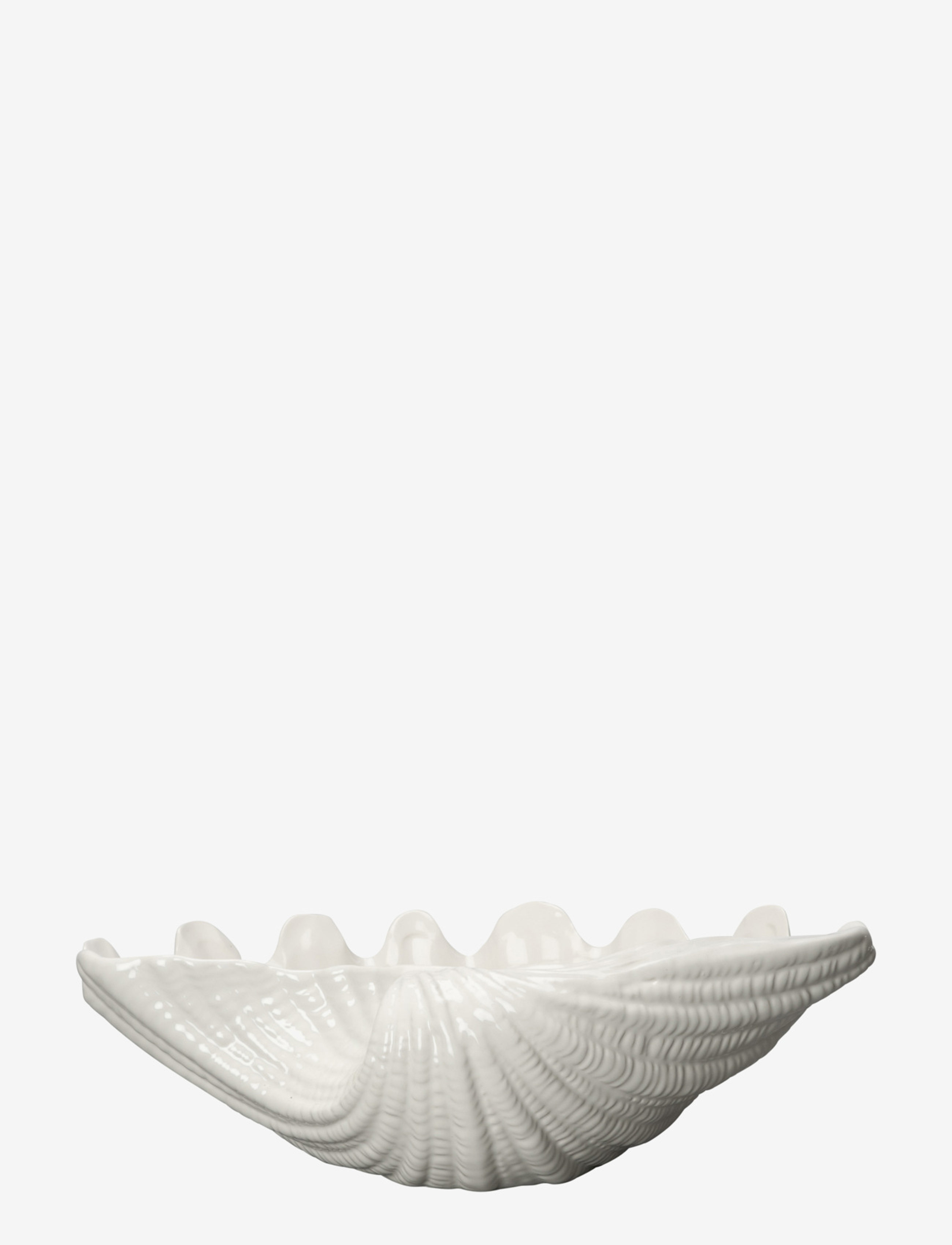 Byon Bowl Shell, Decorative Platters, Hvid, Str: Ø34CM
