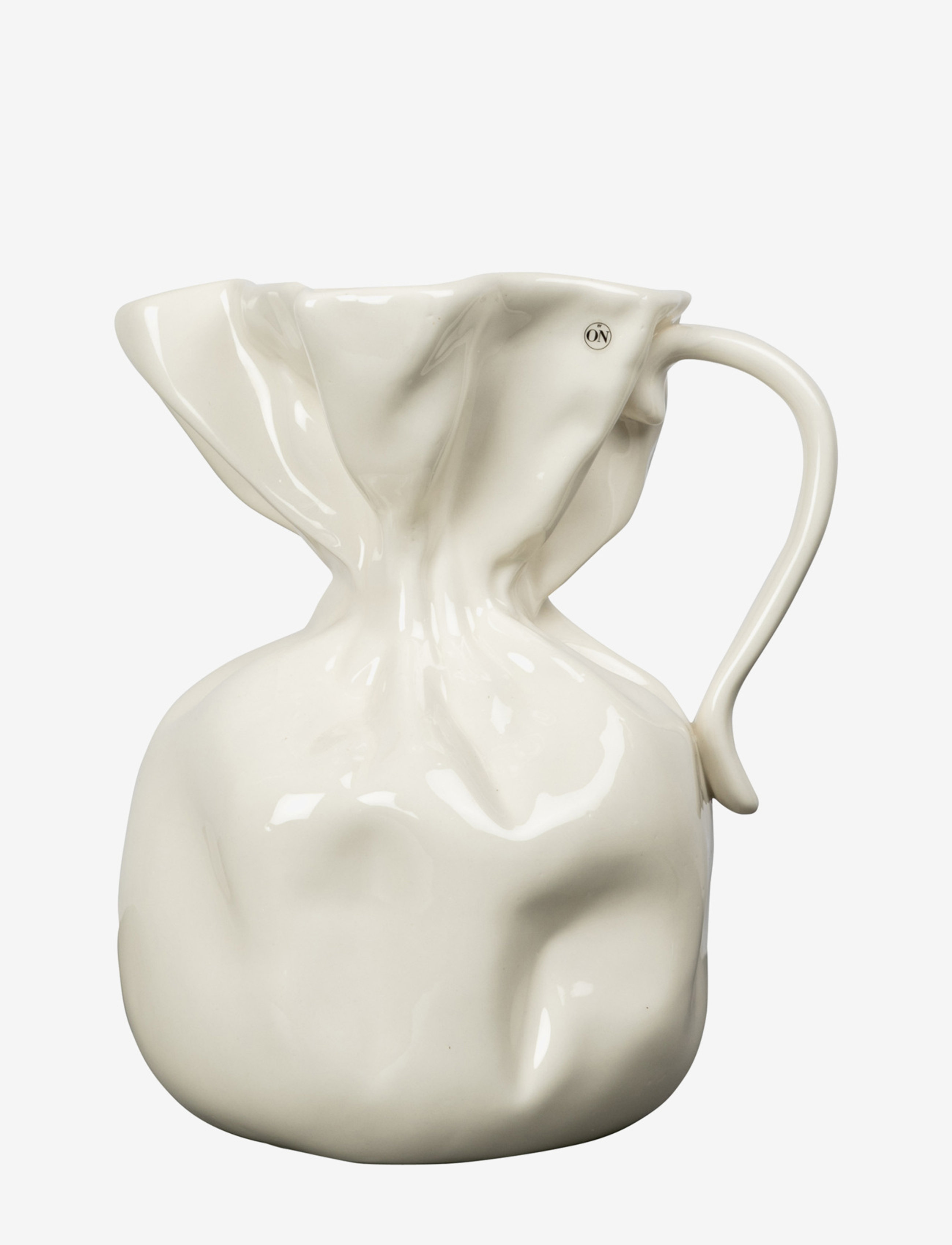 BYON Jug Crumple Weiß - H:26CM - Unisex