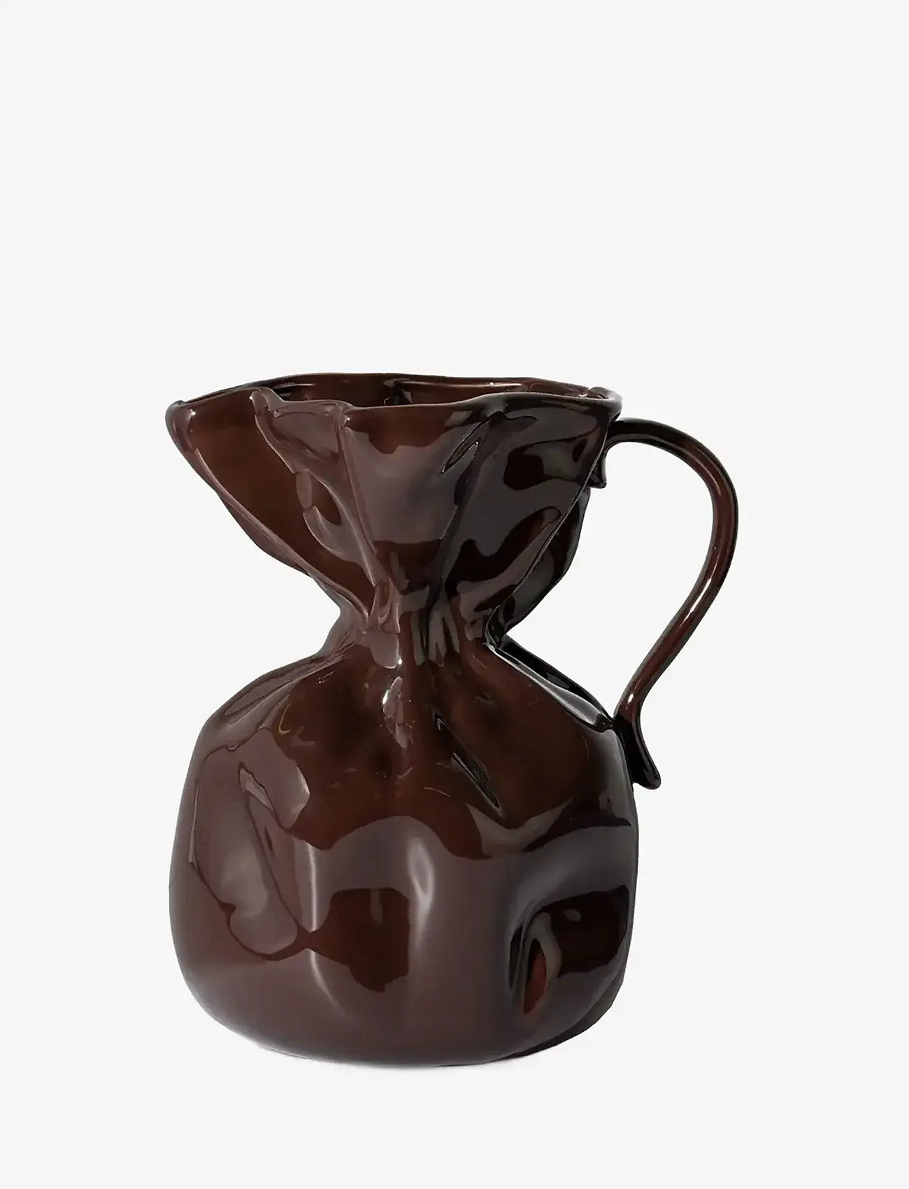 Byon - Vase Crumple - vasen - brown - 1