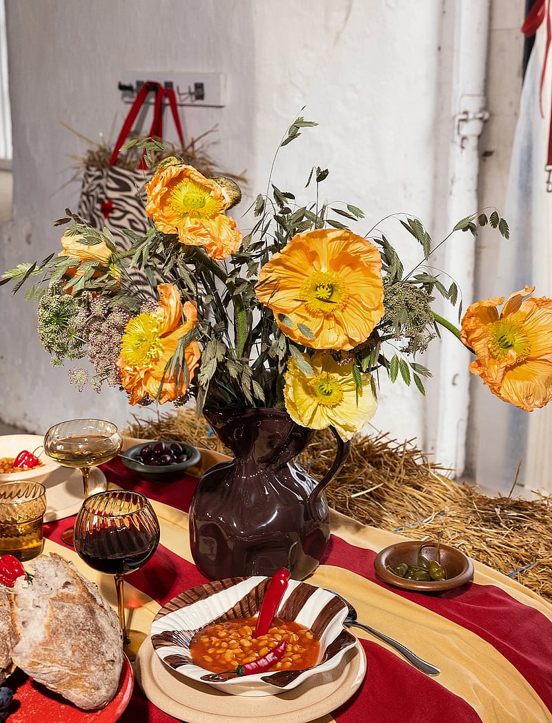 Byon - Vase Crumple - vasen - brown - 5