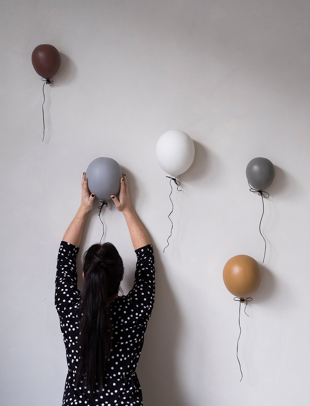Byon - Balloon decoration L - laveste priser - grey - 2