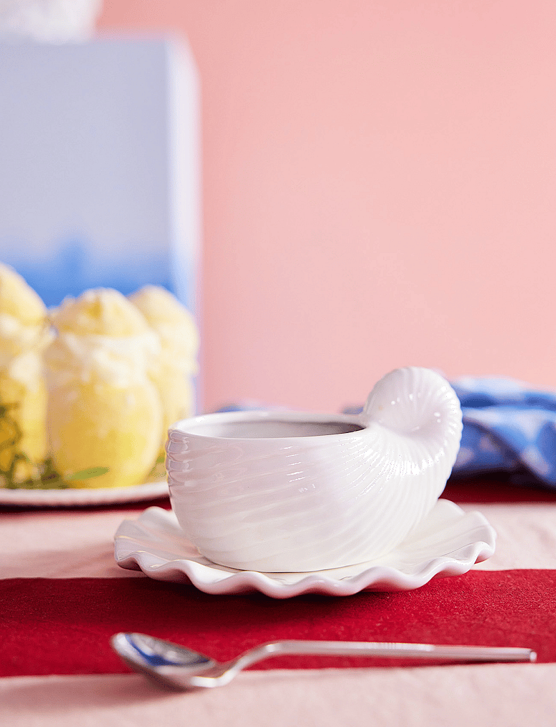 Byon - Plate Shelley - frühstücksteller - white - 2