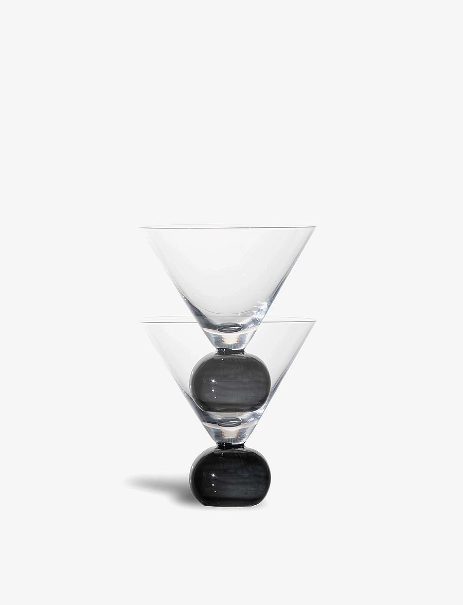 Byon - Glass Spice 2pcs/set - nach preis einkaufen - clear/black - 1