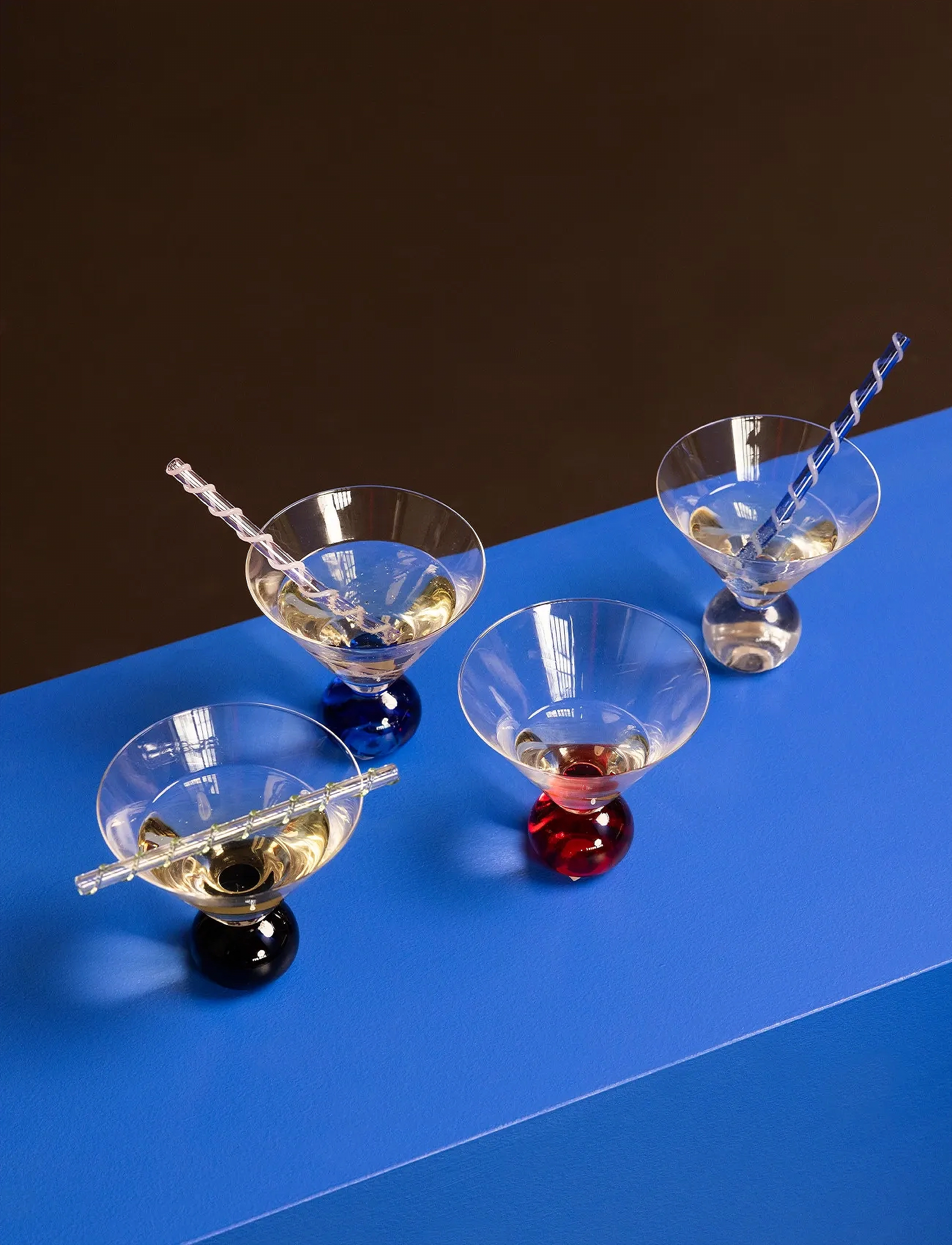 Byon Krydderier I Glas, 2-Pak, Ø11X12 cm 24CL, Glass, Schwarz - Cocktail Homeware