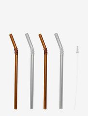 Byon - Straw Smile 4pcs/set - lowest prices - clear/brown - 0