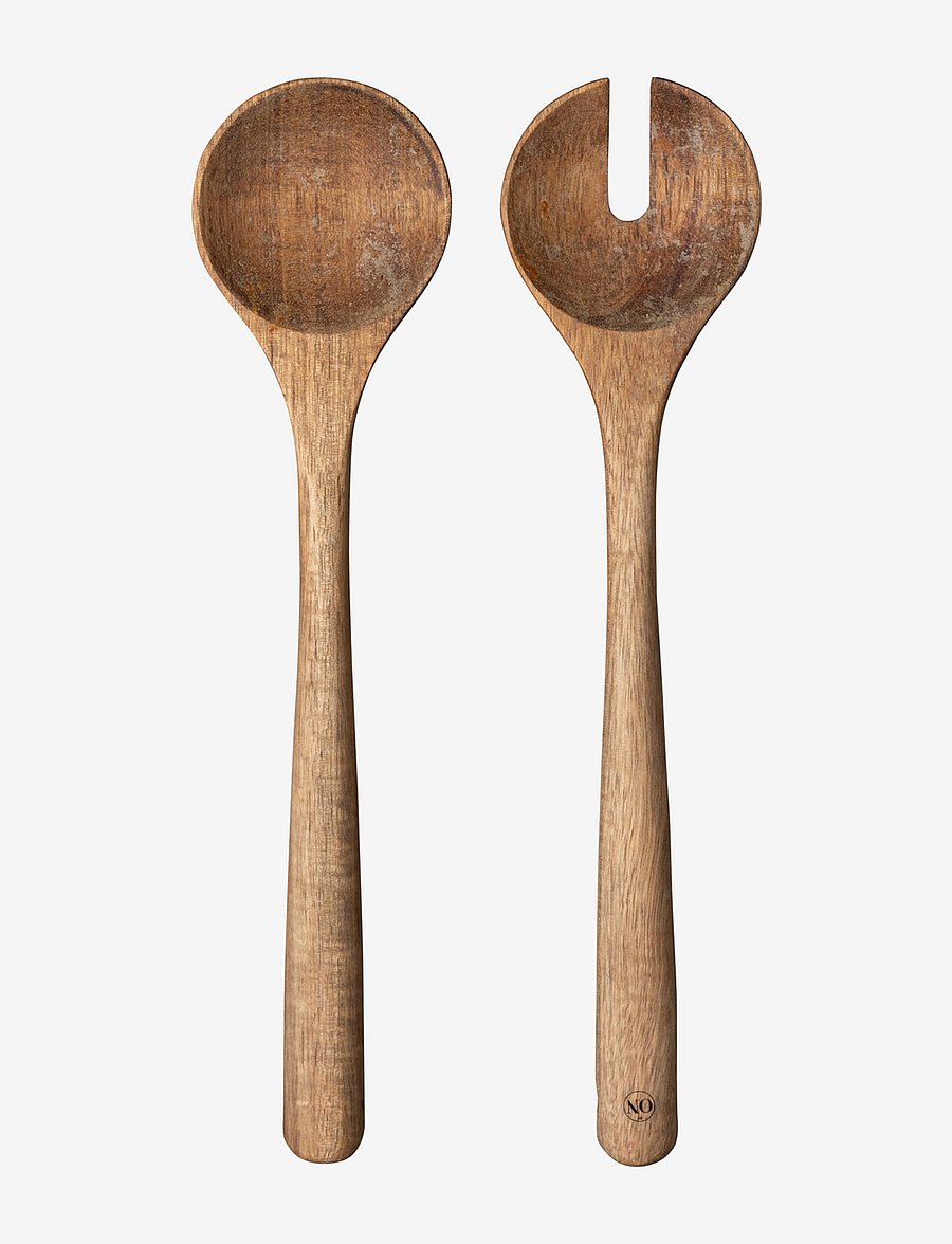 Byon - Salad server set Shai - salatbesteck - brown - 1