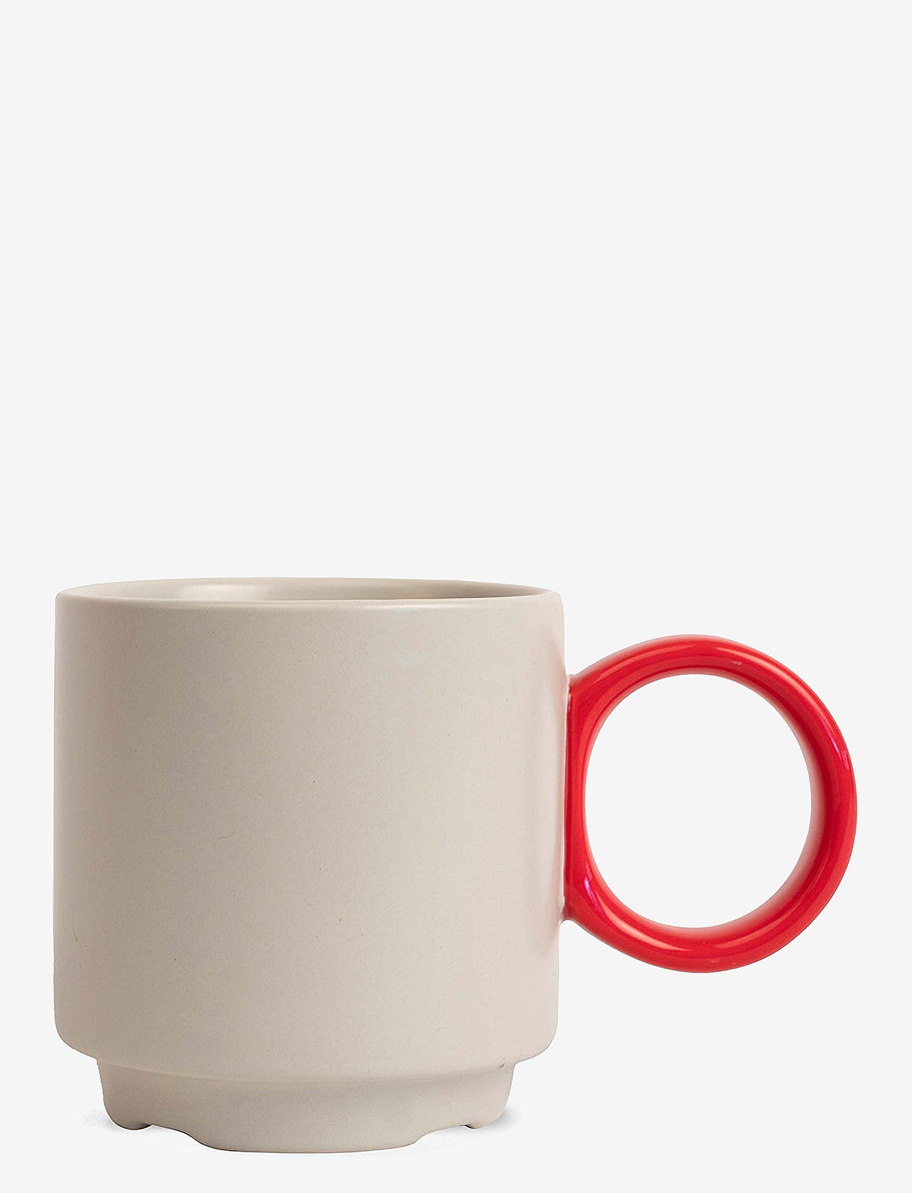 Byon - Cup Noor - coffee cups - grey/red - 1