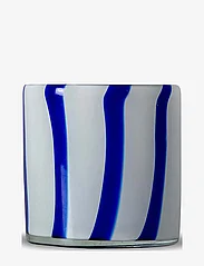 Byon - Candle holder Calore Curve XS - laveste priser - blue/white - 0