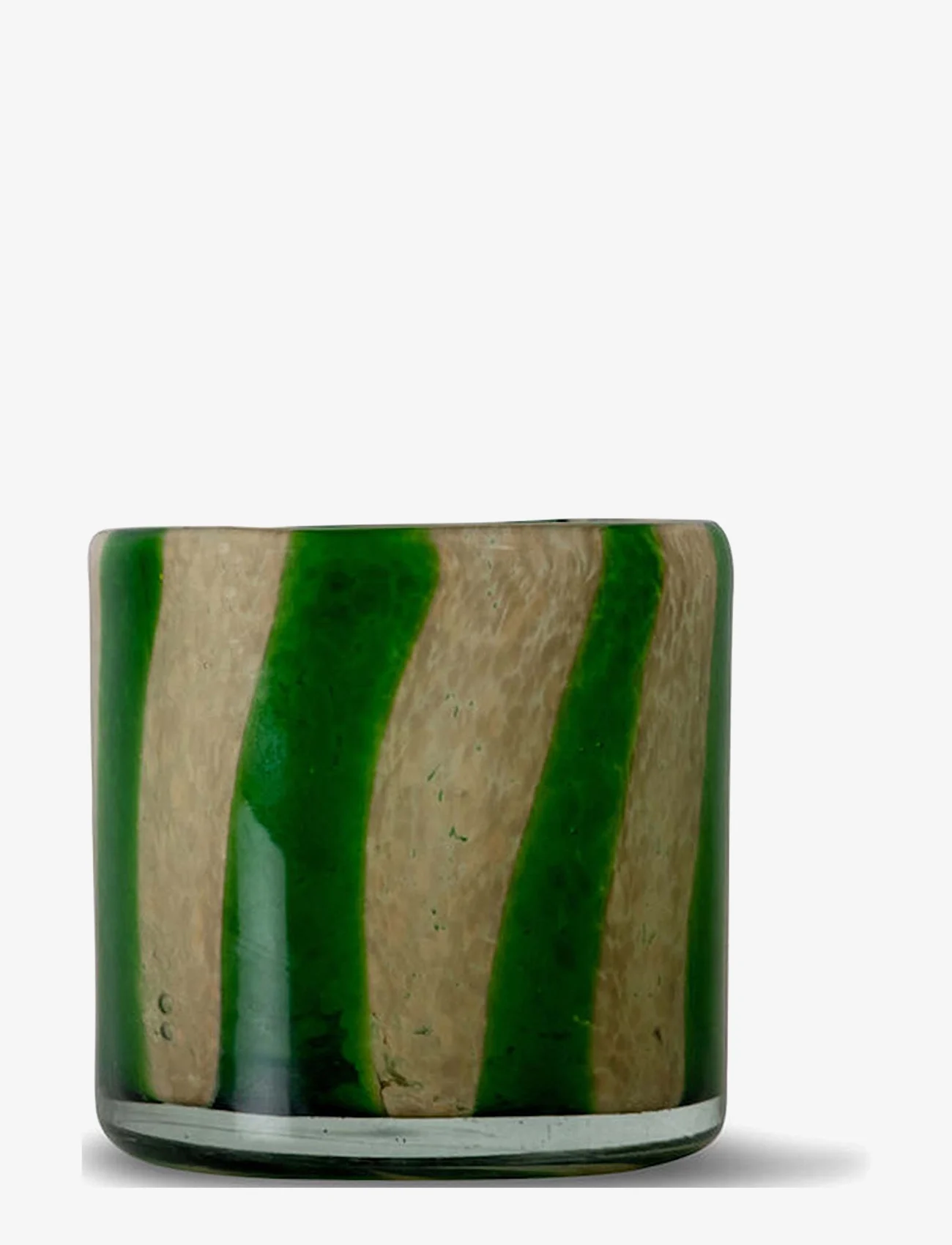 Byon - Candle holder Calore Curve XS - madalaimad hinnad - green/beige - 0