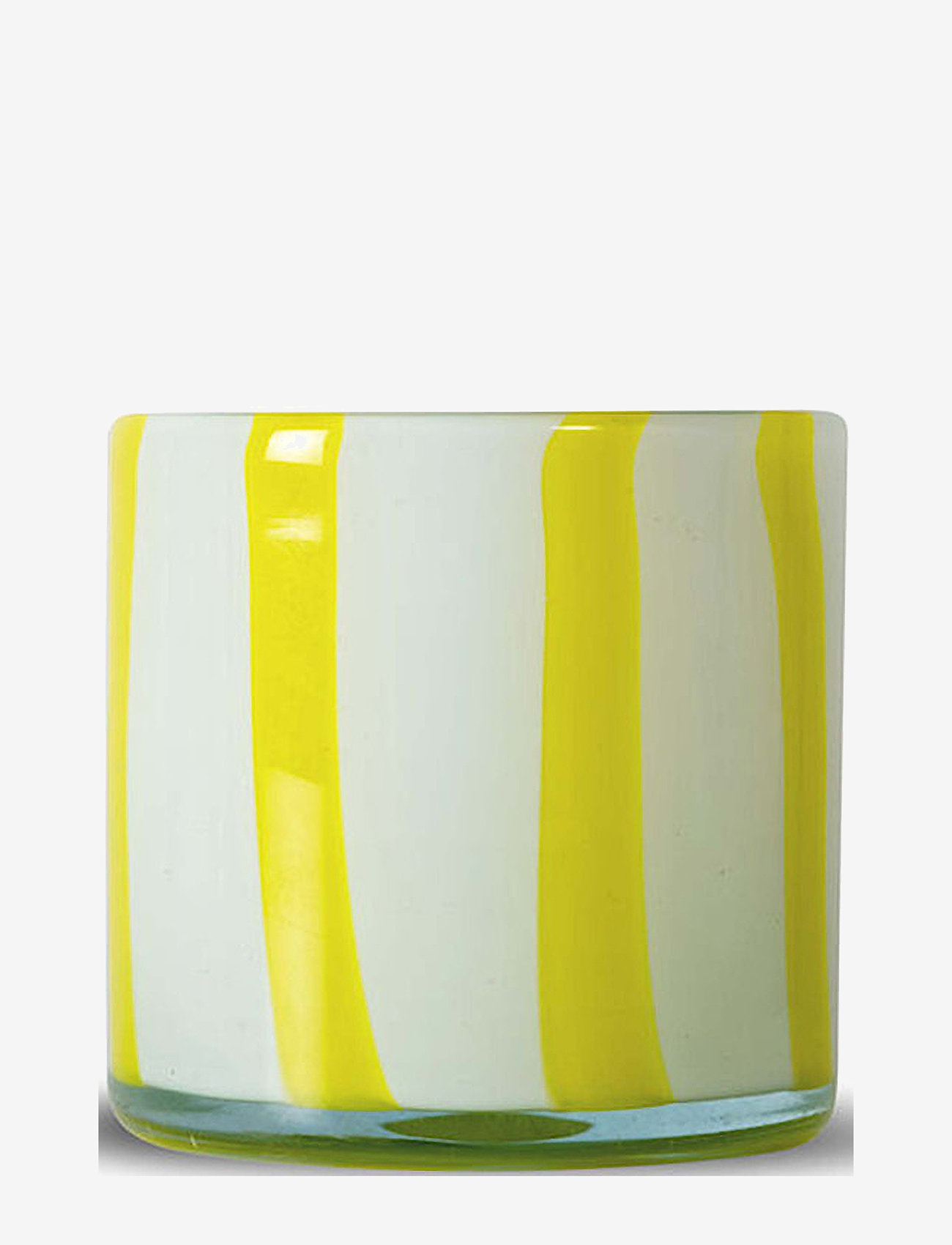 Byon - Candle holder Calore Curve XS - osta hinna alusel - yellow/white - 0