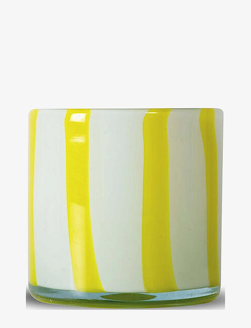 Byon - Candle holder Calore Curve XS - osta hinna alusel - yellow/white - 0
