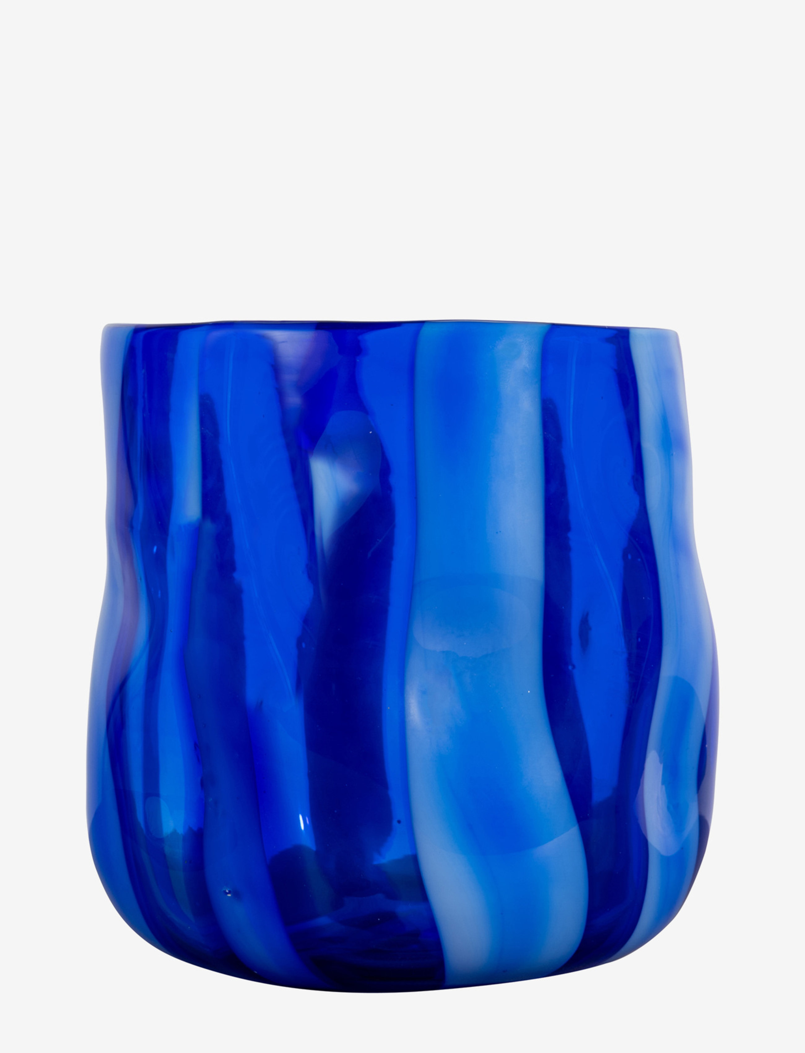 Byon Vase Triton, Stor vase, Blå, Str: H24CM