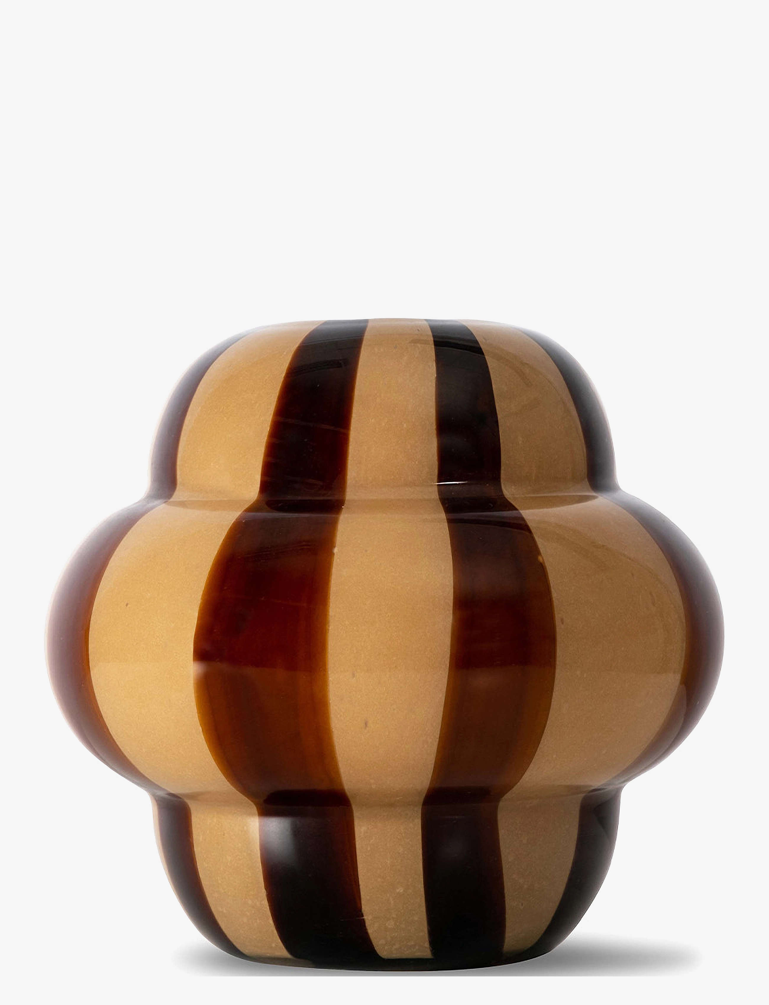 Byon Vase Curlie, Stor vase, Brun, Str: H20CM