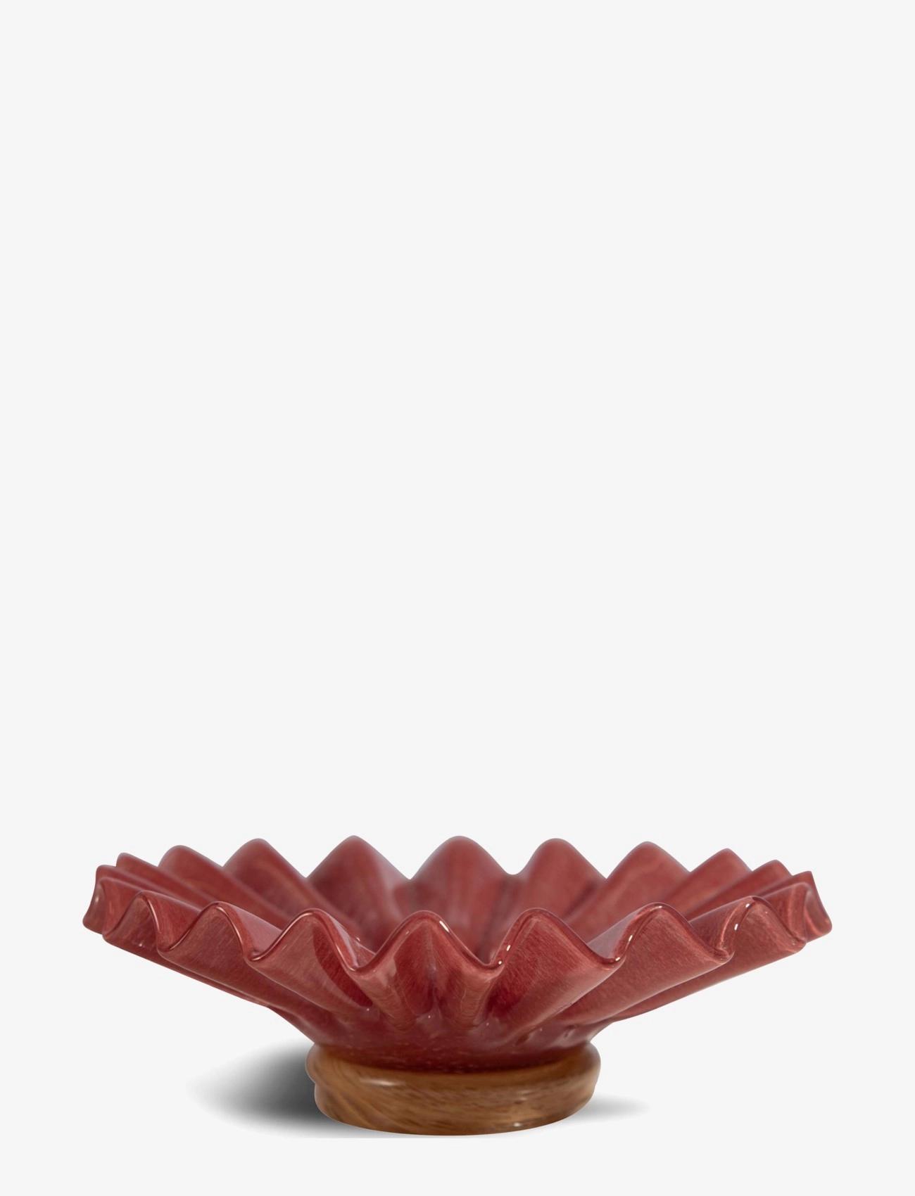 Byon Bowl Lori M, Decorative Platters, Rød, Str: APPROX.18X18X8.5CM