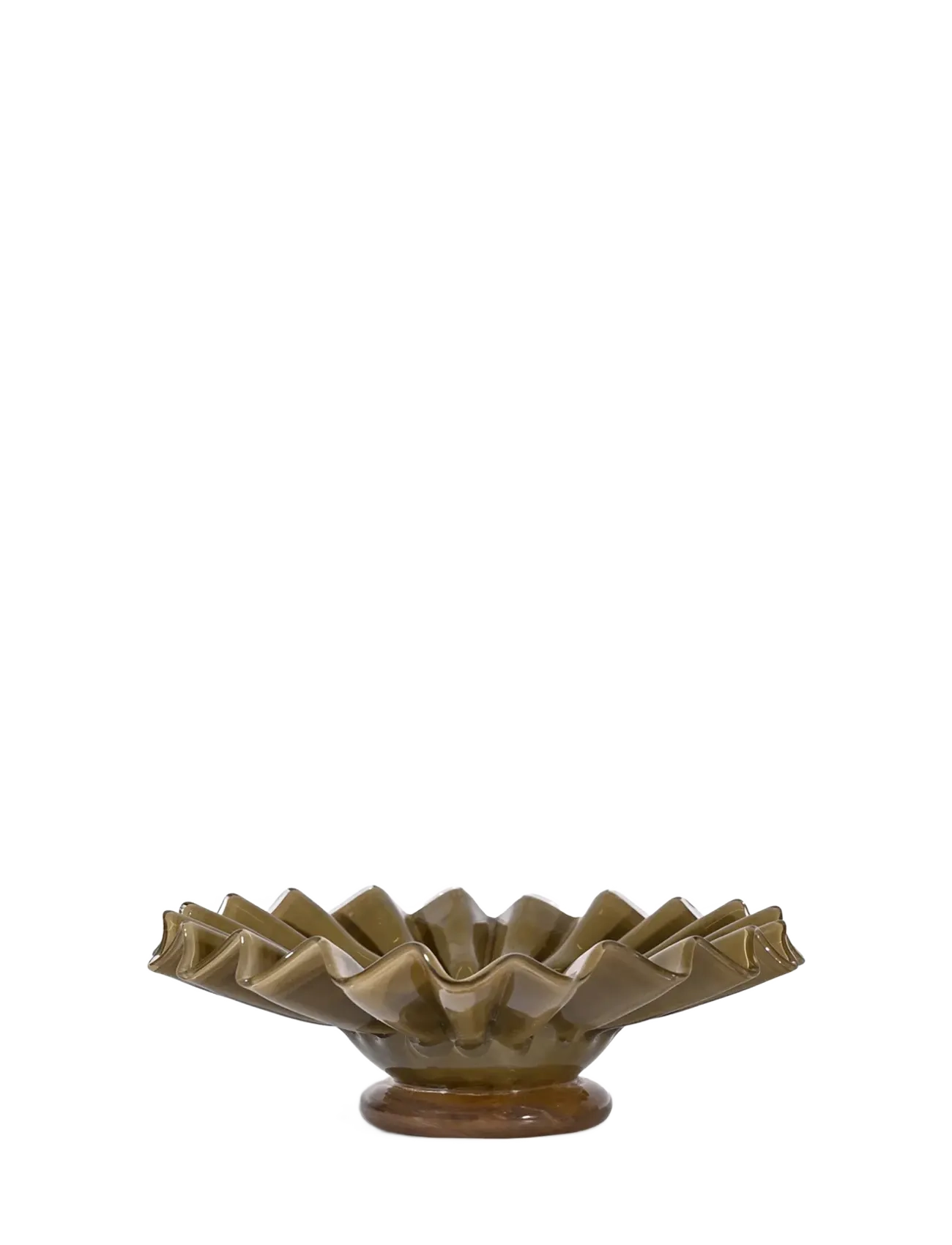 Byon Skål, Lori M, Decorative Platters, Kakigrøn, Str: Ø 18 CM