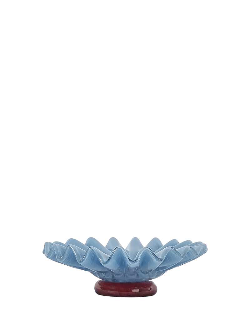 Byon - Bowl Lori M - dekoschalen - light blue/bordeaux - 1