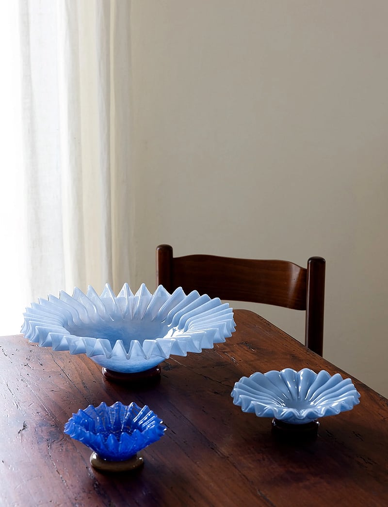 Byon - Bowl Lori M - dekoschalen - light blue/bordeaux - 0