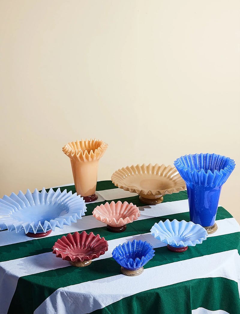 Byon - Bowl Lori M - dekoschalen - light blue/bordeaux - 3