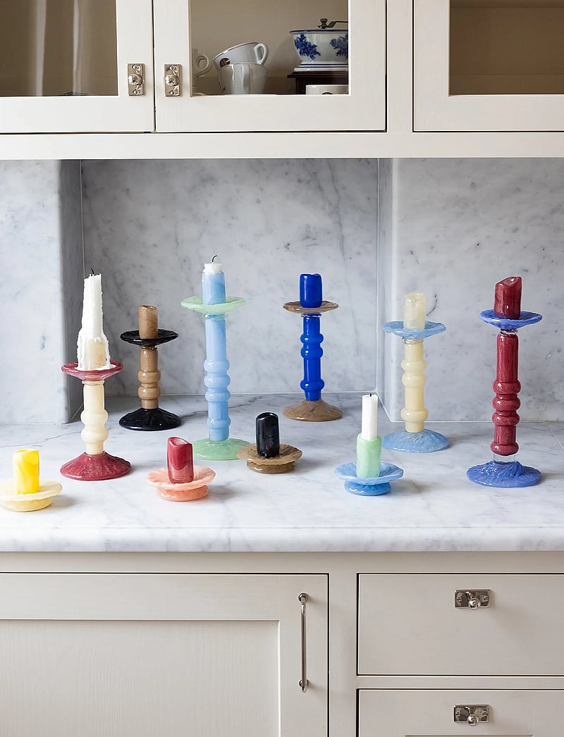 Byon - Candlestick Lara S - kerzenständer - beige/bordeaux - 2