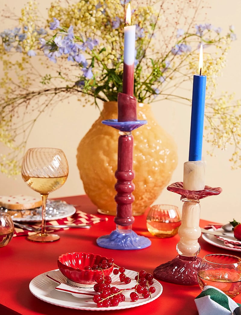 Byon - Candlestick Lara S - kerzenständer - beige/bordeaux - 5