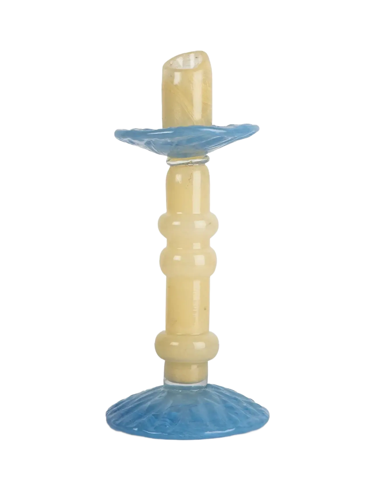Candlestick Lara M - LIGHT BEIGE/LIGHT BLUE