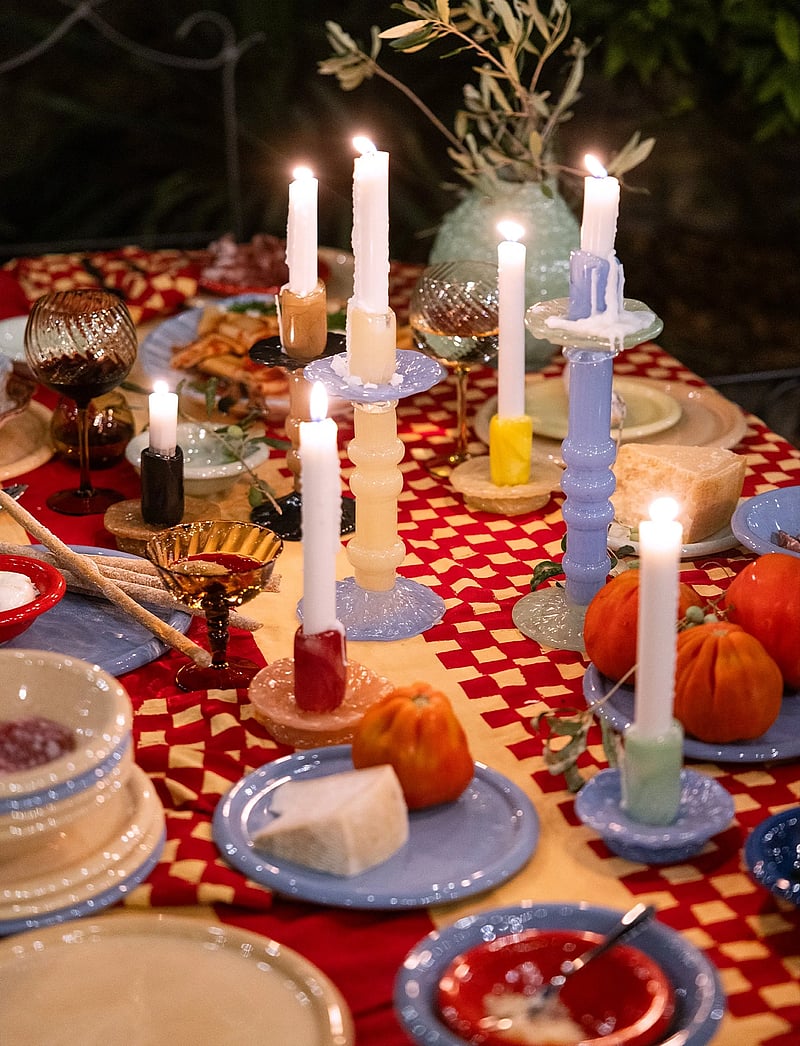 Byon - Candlestick Lara M - kerzenständer - light beige/light blue - 5