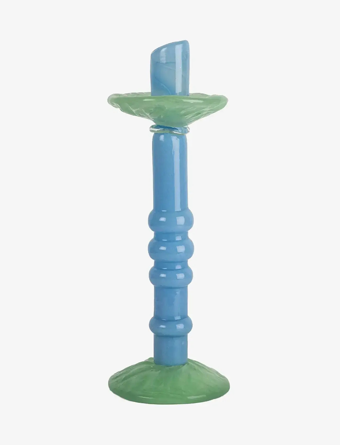 Byon - Candlestick Lara L - kerzenständer - light blue/minty green - 1