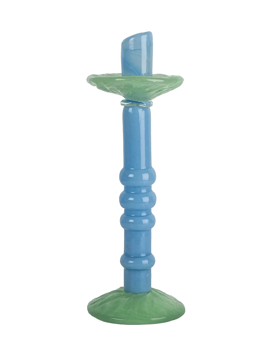 Byon - Candlestick Lara L - küünlajalad - light blue/minty green - 1
