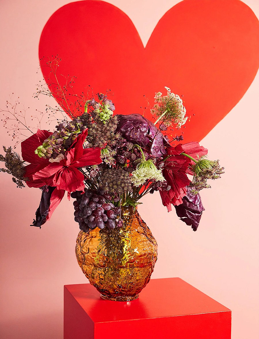 Byon - Vase Corallo M - valentinstaggeschenke - light amber - 0