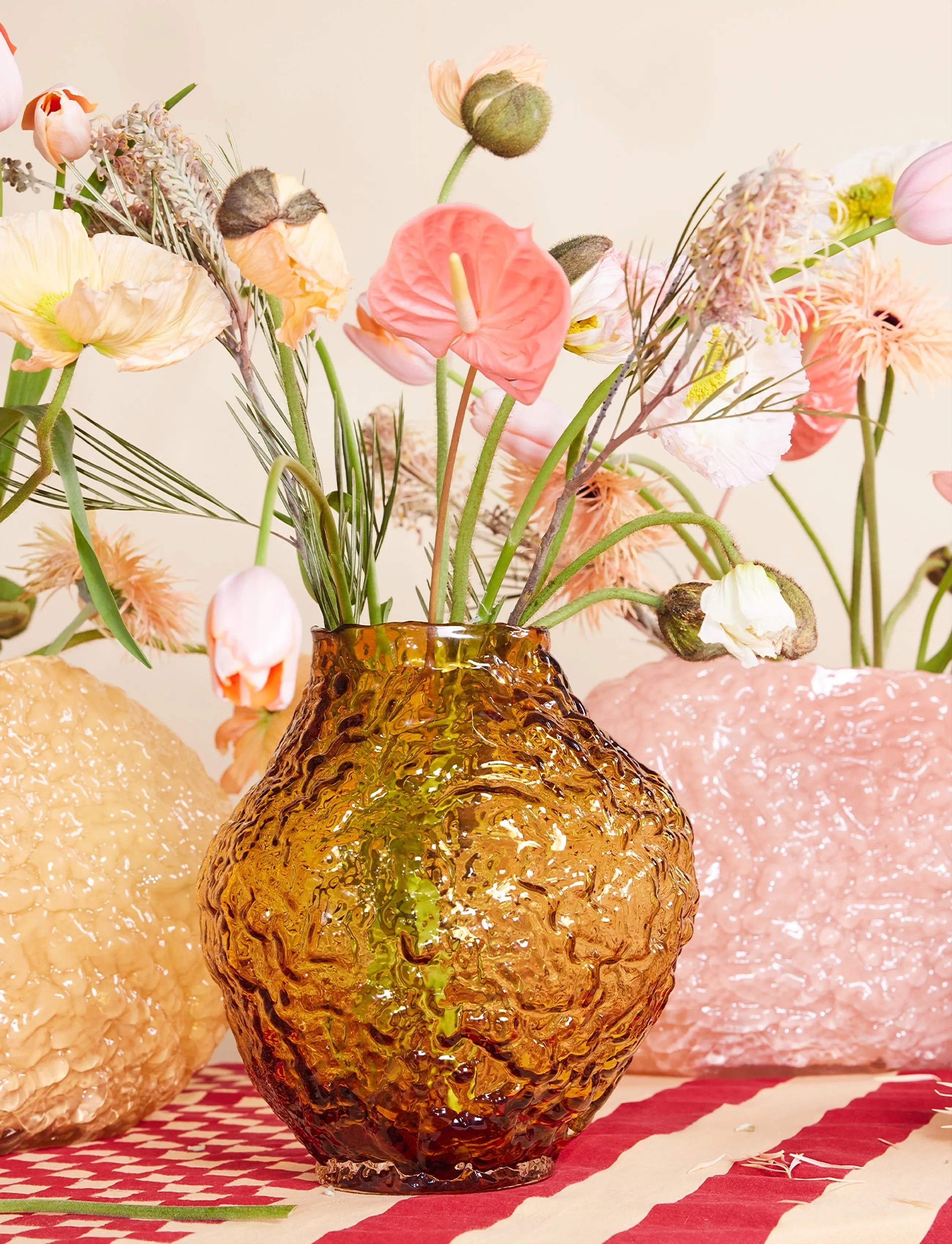 Byon - Vase Corallo M - valentinstaggeschenke - light amber - 2