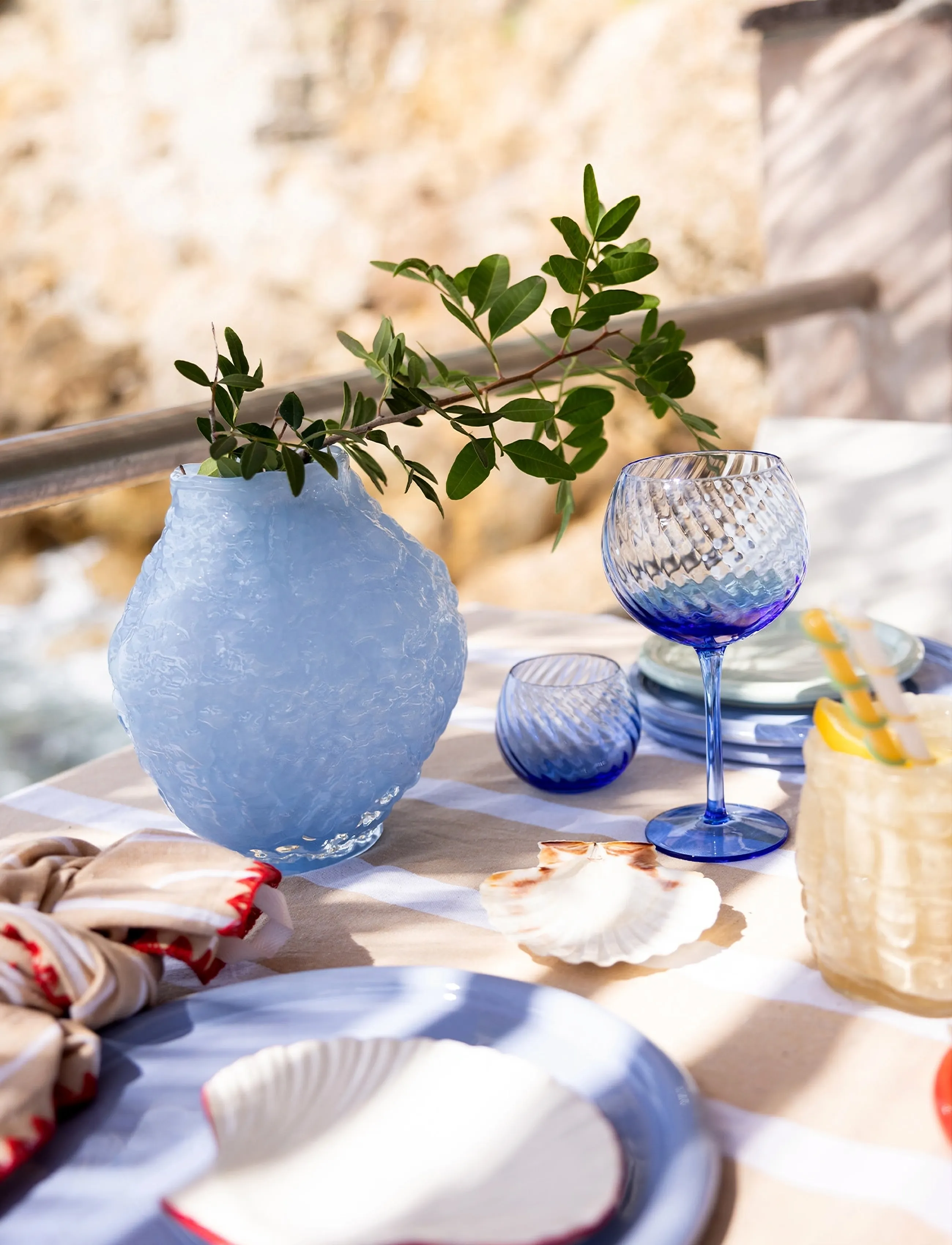 Byon Vase Corallo S, One Size, Vases, Blau - Other Homeware