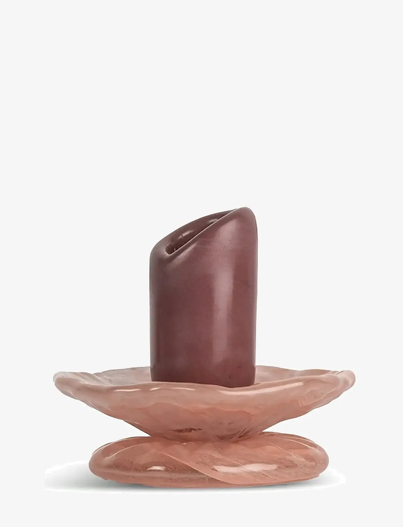 Byon - Candlestick Lara XS - kerzenständer - bordeaux/pink - 1