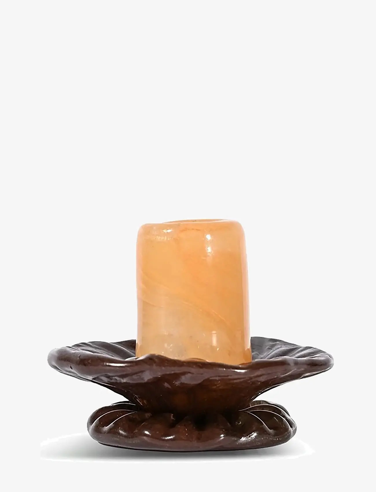 Byon - Ljusstake Lara XS - ljusstakar - orange/brown - 0