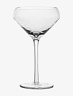 Champagne saucer Bubbles - CLEAR