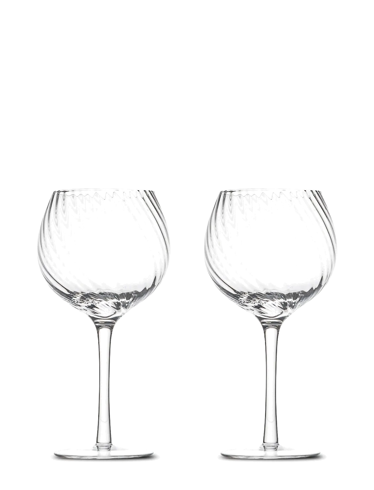 Wine glass Opacity 2pcs/set - CLEAR