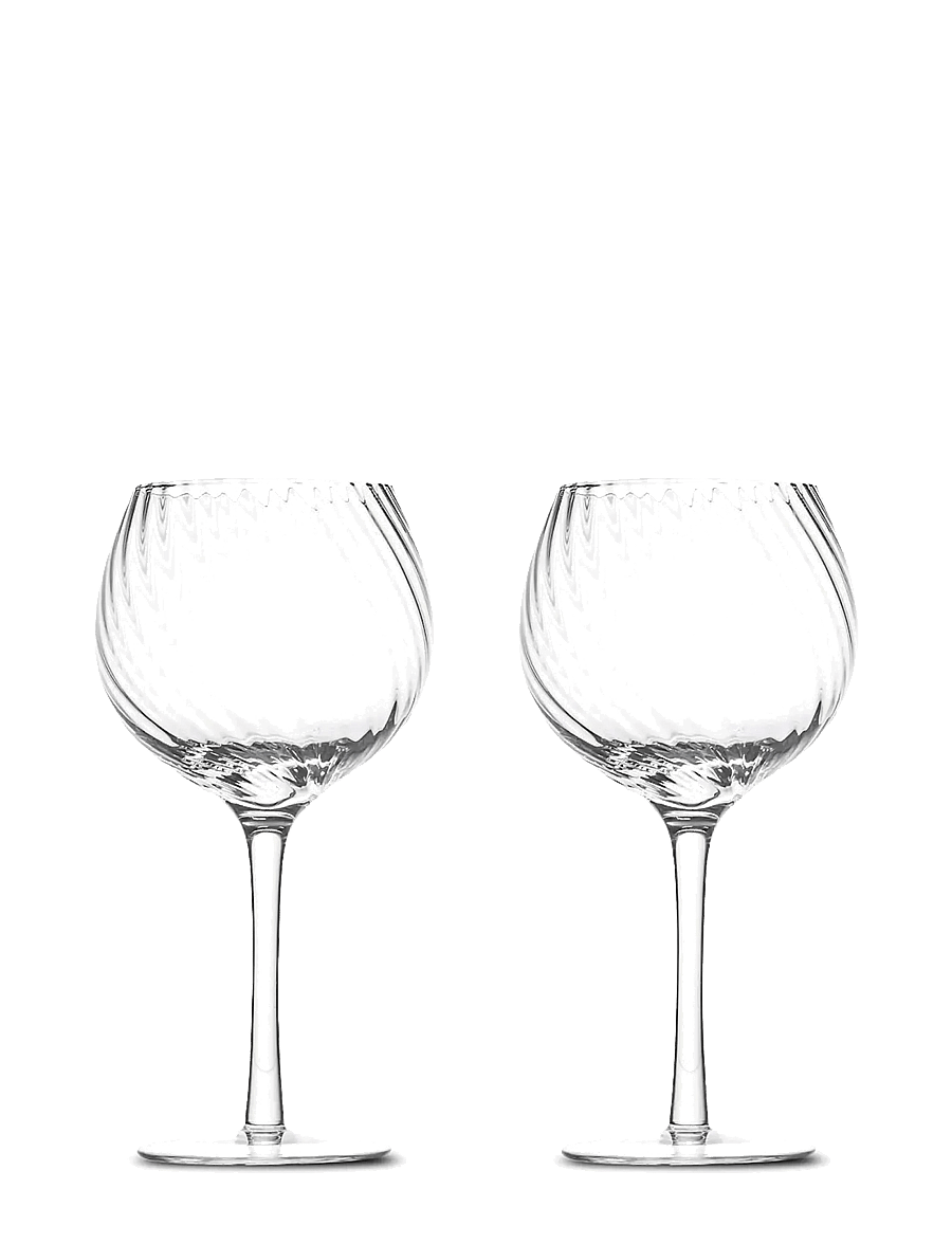 Byon - Wine glass Opacity 2pcs/set - weißweingläser - clear - 1